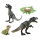 thumbnail image 2 of 4x Dinosaur Growth Playset Material didáctico Juguete científico Figura modelo de crecimiento animal Tiranosaurio 177.3g, 2 of 9