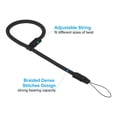 thumbnail image 4 of Unique Bargains Camera Wrist Strap, Round Braided Adjustable Hand Wristlet Strap Lanyards Rope Style2, Black, 4 of 7