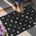 thumbnail image 4 of Black White Sun Moon Star Geometry Pattern Door Rugs,Washable Non Slip Door Mats Indoor,Decorative Door Mats,Entry Mat Indoor for Entrance,Bedroom,Kitchen,Bathroom,20"x32", 4 of 6