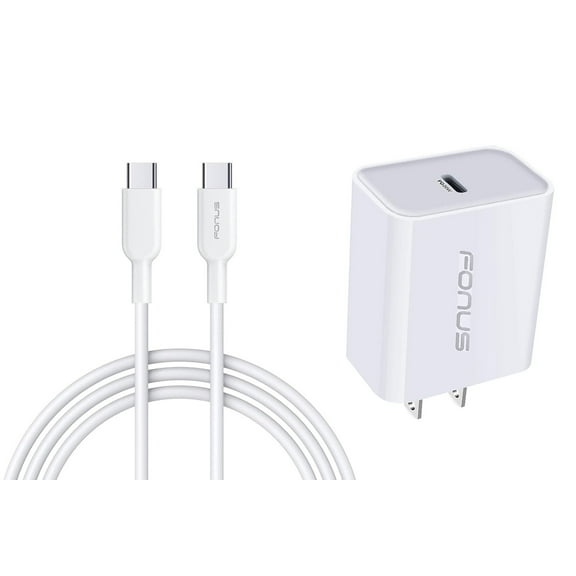 Fast Type-C 20W PD Home Charger for Samsung Galaxy Z Flip5/Flip4/Flip 3 5G - 6ft Long Cable Quick Power Adapter USB-C Wall for Galaxy Z Flip5/Flip4/Flip 3 5G