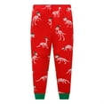 thumbnail image 2 of Little Boys Girls Christmas Pajama Set for Toddle Clothes Dinosaur Planet 100% Cotton Pjs Kids Sleepwear 3-10T Bone Dinosaur 6279-3t, 2 of 7