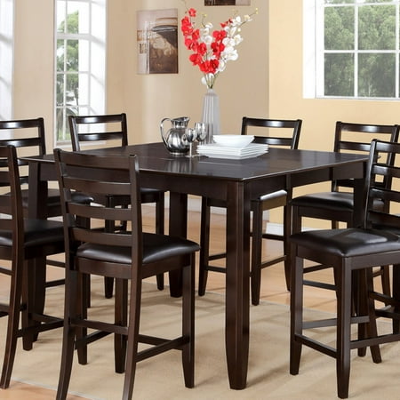 East West Furniture Fairwinds Square Counter Height Dining Table With Erfly Leaf East West Furniture Fairwinds Square Counter Height Dining Table With Erfly Leaf
