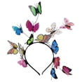 thumbnail image 4 of Femmes Hair Hoop Mode Papillon Décoratif Nuptiale Bande Bande de Cheveux Partie Bandeau, 4 of 8