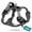 Black-XS, variant on Embark Adventure Dog Harness For Small  Medium & Large Dogs - No Pull Reflective Trim Grade Nylon 2 Leash Clips Gel-lined Handle Soft Padded