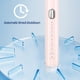 thumbnail image 4 of Cepillo de dientes eléctrico con 8 modos de limpieza y 4 cabezales de cepillo • 19000 trazos/min • IPX7 impermeable • USB recargable • Bajo ruido • Temporizador inteligente • Negro/rosa/blanco, 4 of 7