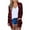 Red, variant on Womens Plus Size Coats Under $15.00, Woman Long Sleeve T-Shirt Autumn Open Front Christmas Cardigan Loose Outerwear Printing Blouse Coat Pockets Tops