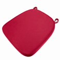 thumbnail image 4 of Burgundy 2" Thick Chiavari Chair Pad, Seat Cushion with Velcro Straps , 20 Pad Bundle by Chivari, 4 of 6