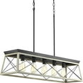 thumbnail image 2 of Five Light Linear Chandelier, 2 of 10