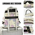 thumbnail image 3 of FORMRS Mini Backpack Purse for Women Quilted Travel Daypack Casual Shoulder Bag, Roller Disco, 3 of 7