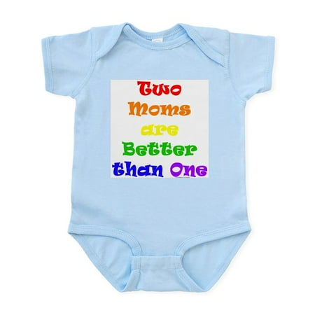 

CafePress - Two Moms Infant Creeper - Baby Light Bodysuit Size Newborn - 24 Months