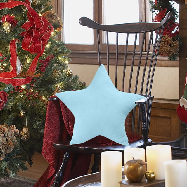 XYAIYT Halloween Solid Color Five Point Star Pillow for Holiday Party Decoration and Home Ornament with Short Soft Fabric Sofa and Bed Cushion Multipurpose Use for Cozy Relaxation