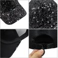 thumbnail image 6 of Sequin Baseball Cap Adjustable Breathable Visor Cap for Men & Women Shiny Glitter Cap Mardi Gras Hat, 6 of 7