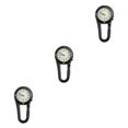 thumbnail image 2 of ZLight Alloy Beautiful Pocket Watch With Luminous Display Function Wide Range Of Application Quartz Watch black 3Set, 2 of 6