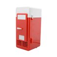 thumbnail image 1 of Bearachild Mini refrigerador portátil para coche, nevera Personal, calefacción para vehículos, modos duales, para viajes, Picnic, latas de bebidas USB, Cocina y Comedor Rojo Bearachild HA073083-01B, 1 of 6