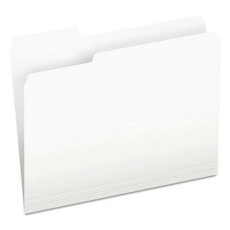 UPC: 0078787023048 | Pendaflex Colored File Folders 1/3 Cut Top Tab Letter White 100/Box 15213WHI