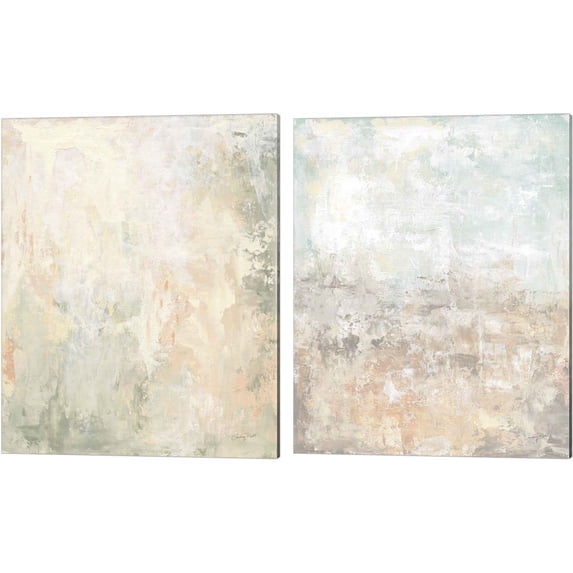 Great Art Now Clay by Courtney Prahl 2 Piece Canvas Art Set Each 12"W x 15"H