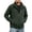 Green, variant on Wrtxtat Men's Polar Fleece Lined Jackets Big and Tall Fall Winter Thermal Warm Full Zip Midweight Jackets Soft Outerwear Coats with Pockets Dark Blue XL