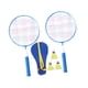 thumbnail image 5 of Juego de bádminton y tenis para niños DYNWAVEMX Raquetas de tenis con bolsa de transporte Azul, 5 of 8