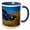 Blue/White, variant on 3drose, Dinosaur National Monument, Utah - Canyon Landscape., 11oz Mug