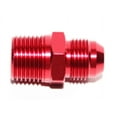 thumbnail image 3 of RED 8AN AN-8 to 1/2" NPT Male Thread Straight Aluminum Fitting Adapter RED 8AN AN-8 to 1/2" NPT Male Thread Straight Aluminum Fitting Adapter, 3 of 6