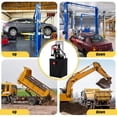 thumbnail image 7 of Double Acting Hydraulic Power Unit 12V Car Lift Hydraulic Pump Power Unit, Hydraulic Pumps with  Steel Tank, Car Lift Hydraulic Power Unit for Auto Repair, 7 of 7