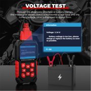 FXTUL M4 Motorcycle Diagnostic Tool, Multi-System OBD2 Scanner Code Reader, Fit for Ducati-3P/4P,Generation IV-6P Special with Oil Service Reset