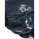 thumbnail image 5 of BluCasual De GaCon Estampado Floral De Man3/4 Con Volantes PaMujer Azul marino M, 5 of 6