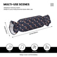thumbnail image 3 of Wukai Cartoon Fox Print Candy Pillow Cylindrical Pillows Sofa Pillow Neck Hand Support Pillows Including Insert Lumbar Pillows, 3 of 8