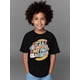 thumbnail image 3 of Boys' orange "it'S a Beautiful Day for Learning" Graphic T-Shirt - Short Sleeve, Round Neck, Casual Summer Top with Pencil & Book Design, Perfect for outdoor activities, Youngsters'S Ca, 3 of 8