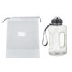 thumbnail image 1 of 1500ml Large Capacity Sports Water Bottle Portable Scale Marking Poping Cover Straw Cup Outdoor Fitness Water Storage Bottle Black, 1 of 5