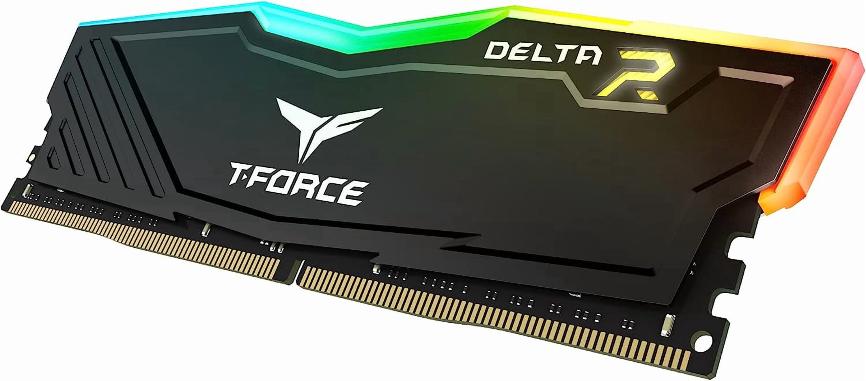 T-Force DELTA RGB DDR4 - 16GB (2x8GB) - DIMM 288-pin - 3200 MHz