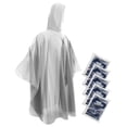 thumbnail image 1 of Ponchos de Lluvia Desechables Hagon PRO Paquete de 5 para Adultos, 1 of 8