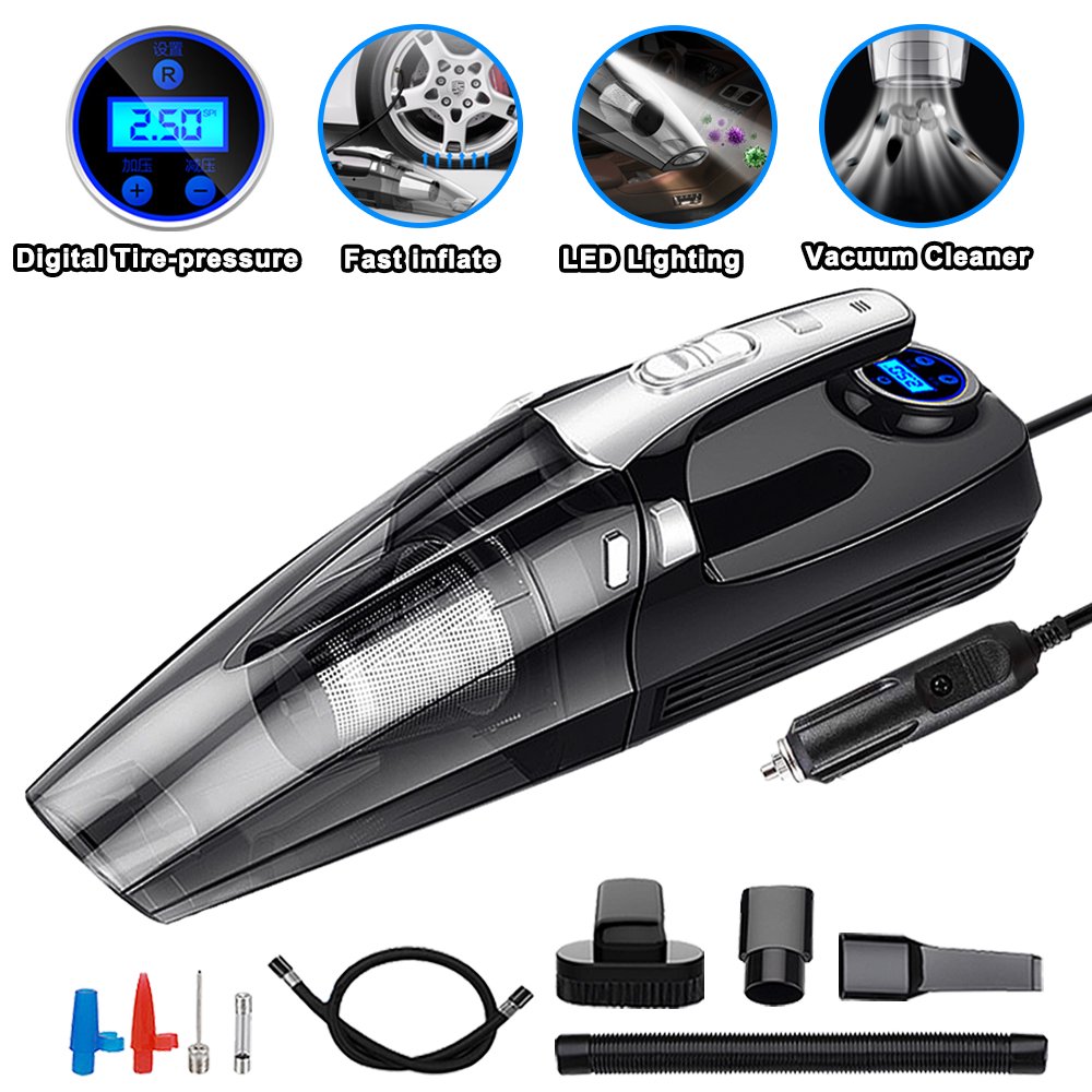 Portable Car Vacuum Cleaner Dust Clean Busters , Hand Vacuum Cordless