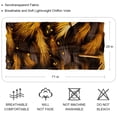 thumbnail image 2 of Halloween Broom Elegant Translucent Chiffon Silk Scarf, Light Breathable Wrap Shawl 180*73, 2 of 6