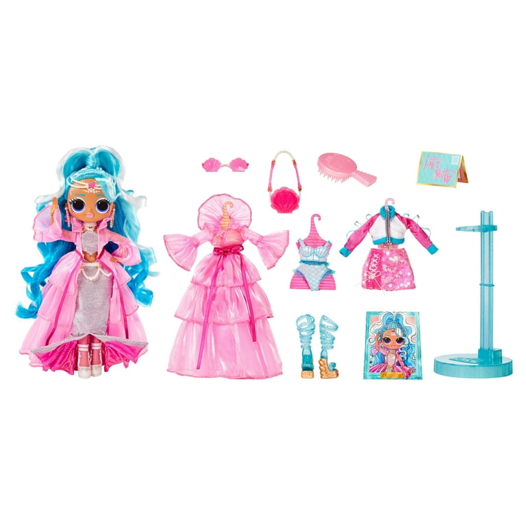 LOL Surprise OMG Queens Sways fashion doll with 20 Surprises Including  Outfit and Accessories for Fashion Toy Girls Ages 3 and up, 10-inch doll 