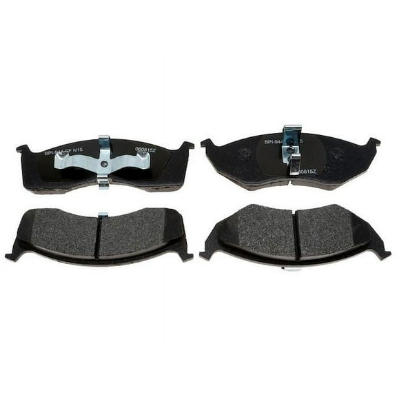 Front Brake Pad Set - Compatible with 1998 - 2005 Dodge Neon 1999 2000 2001 2002 2003 2004