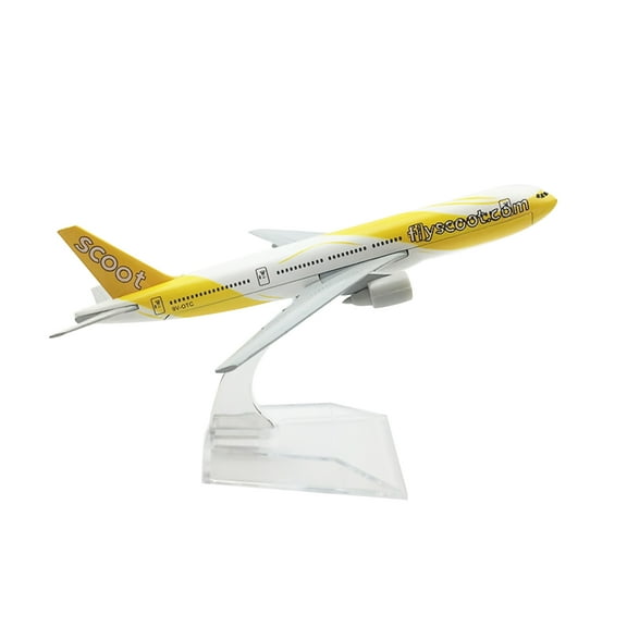 1/400 Scale Diecast Singapore 777 Plane Model Airbus Aircraft Model Aviation Science Exhibition Model