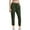 Green, variant on RYRJJ Women's Capri Joggers Pants Lightweight Quick Dry Loose Comfy Drawstring Workout Sweatpants Lounge Crop Pants with Pockets(Black,M)