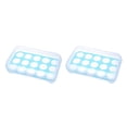 thumbnail image 2 of Caja de almacenamiento de refrigerador de huevo Wosthever 15 Grid transparente Portátil, 2 of 6