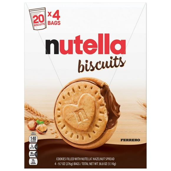Nutella Biscuits, 9.7 oz., 4 pk.