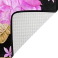 thumbnail image 3 of Coolnut Area Rug 60 x 39 inch (5'x 3'3"), Carpet Watercolor Flower with Palm Leaves Nursery Rug Floor Mat for Hardwood Floor Entrance Living Room Bedroom, 3 of 6