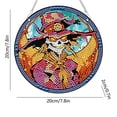 thumbnail image 5 of PLPPYFS Halloween Diamond Art Hanging Kits for Adults, Ghost Diamond Art Suncatchers, 5D DIY Acrylic Single Sided Diamond Art Window Pendant, Home Garden Wall Hanging Kits Hanging Ornament, 5 of 6