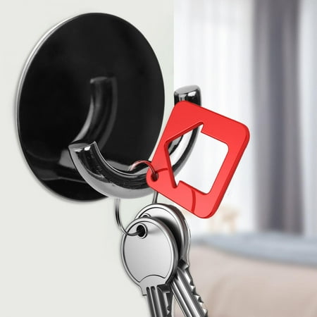 

Stainless Steel Zinc alloy Adhesive Hanger Hang Door Wall Kitchen Bathroom Black