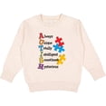 thumbnail image 2 of Inktastic Autism Acrostic Toddler Sweatshirt, 2 of 4