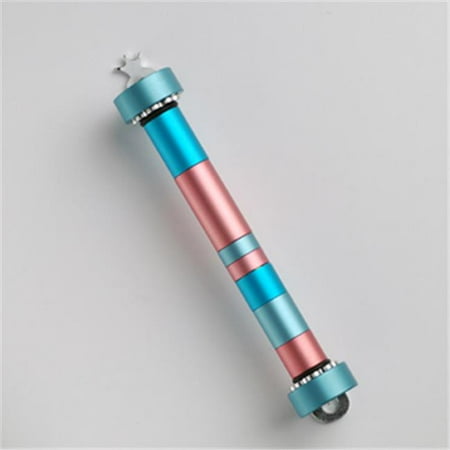 Judaica Kingdom CA-MZ-R11 Metal Handmade Rainbow Mezuzah