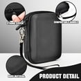 thumbnail image 5 of Digital Camera Case for VAHOIALD FHD 1080P/ for KODAK PIXPRO FZ45-BK 16MP Vlogging, Holder for SD Card More-Black (Box Only), 5 of 8