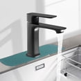 thumbnail image 3 of Extra-Long Silicone Faucet Water Catcher Mat - 45cm Kitchen Sink Drip Tray with Drain Grooves, 3 of 8