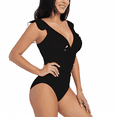 thumbnail image 5 of Race Circuits-Pattern One-Piece Swimsuit Women Ruffle Bathing Suits New Girl Beach Swimwear Race Track Tracks Racing Cars Car, 5 of 5