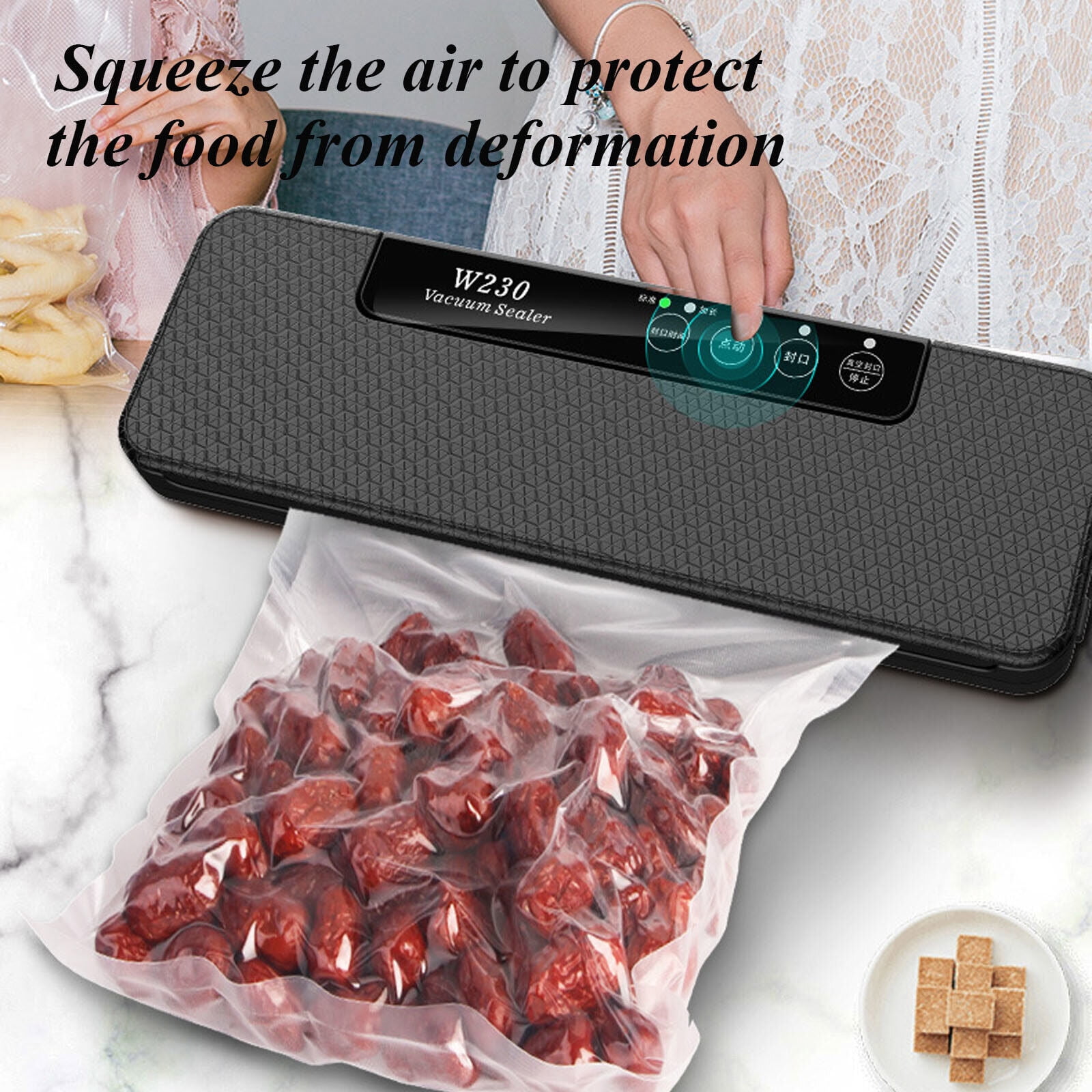 TFCFL Commercial Vacuum Sealer Machine Seal a Meal Food Saver System