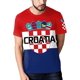 thumbnail image 2 of Camiseta de fútbol de la Copa Mundial de fútbol para hombre, camiseta de fútbol, Tops Fan 2022croatia Xl-- BmatwkZeng Bmatwk Jersey, 2 of 4